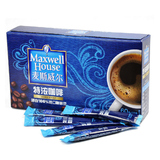全国包邮麦斯威尔条装特浓醇品黑咖啡三合一速溶60条盒装13g