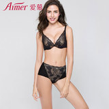 AIMUER爱慕专柜正品现货花期至中腰平角女士内裤AM23JB1