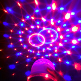 十字魔球灯LED水晶魔球小太阳飞碟灯 舞台灯 家用KTV酒吧聚会射灯