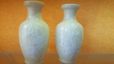 建国瓷厂老货 花瓶壶子景德镇产花瓶14公分高 壶高7.5宽13公分