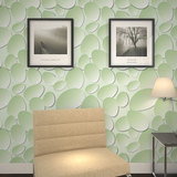 大花几何图圈圈墙纸自粘3d立体卧室客厅背景墙防水环保墙贴纸装饰