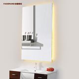 LED卫浴镜壁灯时尚简约方形化妆镜洗漱间卫生间浴室壁挂镜子灯