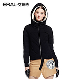 艾莱依2015冬装新款韩版女 连帽时尚短款羽绒服上衣外套ERAL2052D