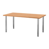 IKEA宜家代购 家居家居用品 杰顿桌子 实木书桌 餐桌 办公桌 w38