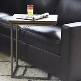 简约现代沙发实木边角桌 欧式客厅电话桌美式复古铁艺角几小茶几