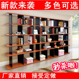 新款宜家书架组合书柜花架储物架置物架隔断陈列架是艺术风格型