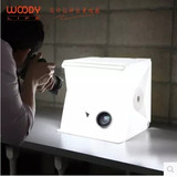 便携式简易40cm摄影棚LED灯柔光拍摄台迷你摄影箱小型灯箱淘宝