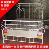 艺床1米铁床双人床1.8米单人床1.5儿童钢管床1.2公主床特价欧式铁