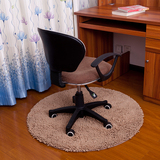 雪尼尔地垫 圆形电脑椅垫卧室床边床前垫 转椅垫 瑜伽垫可定做
