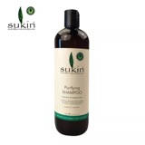 澳洲Sukin Purifying Shampoo 纯天然草本植物无硅油洗发水500ml