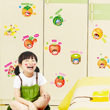 五代可移除墙贴纸儿童房间装饰水果餐厅厨房冰箱洗衣机瓷砖贴画