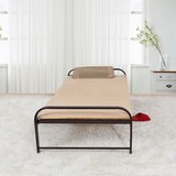 新款折叠床单人床实木陪护床硬板床木板床办公室午休午睡床钢木床