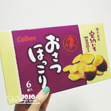 [现货]日本北海道限定Calbee+卡乐B红薯厚切薯片6袋入108g