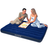 包邮 美国INTEX-豪华单人/双人植绒充气床垫 气垫床 双人充气床