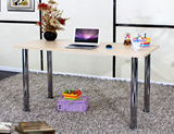 蓝城环保电脑桌 台式家用写字台现代简约简易环保钢木书桌办公桌