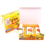 韩国进口韩美禾蜂蜜柚子茶袋装携带方便630g大盒每盒21袋