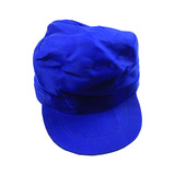 蓝色工作帽 鸭舌帽 圆形帽 重庆劳保用品专业批发 比较薄 可调整