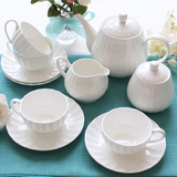 英式下午茶点心咖啡具整套红茶欧式茶具西式套装礼品陶瓷现代简约