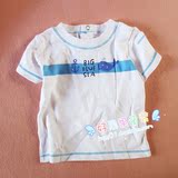 美国外贸原单婴儿服装超柔软夏季全棉宝宝短袖T恤大海 海豚6m 9m