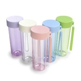 a-life最生活冰淇淋水杯 便携塑料杯  创意随身杯 透明色彩杯