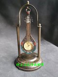 热卖青铜器古玩钟表收藏品老古董老式机械座钟古玩杂项挂钟闹钟包