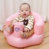 多功能婴儿充气小沙发宝宝学坐椅贝贝乐BB浴凳儿童安全餐座椅便携