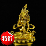 佛像造像，台湾祥狮/尼泊尔版/纯铜，双身金刚萨埵/普贤菩萨30cm