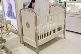 限区包邮英氏正品ZE11319-4婴儿床实木童床金色豪床送棕垫宝宝床