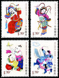 【满百包邮】邮票2007-4 《绵竹木版年画》