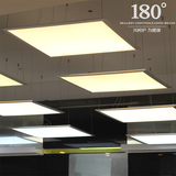 180° 高端工程led平板灯600 600 300 1200石膏板嵌入办公平顶灯