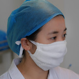 宏隆 医用纯棉纱布口罩12层16层系带式 加厚防尘透气劳保防护口罩