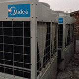 上海二手空调美的风冷热泵模块机组水冷螺杆式机组模块大中央空调
