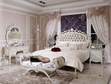 塞纳宫爵香榭丽舍系列805欧式风格婚床， 法式古典实木床三