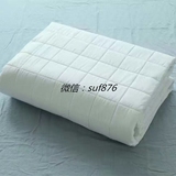外贸无印良品抗菌聚酯纤维床褥全棉席梦思折叠床垫护垫1.5/1.8m床
