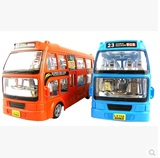亮兴豪华双层电动巴士LX156 万向电动灯光音乐城市公交车汽车玩具