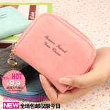 韩版零钱包 女士韩国短款小迷你钱包可爱大钱夹硬币包拉链卡包女