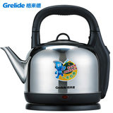 Grelide/格来德 4201M电水壶不锈钢电热烧水壶大容量自动断电鸣笛