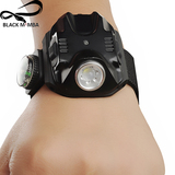 黑曼巴户外照明强光手电筒手腕灯酷跑型号手表形状腕带灯戴手腕灯