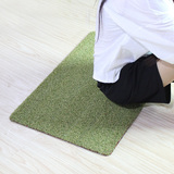 欢迎光临门垫地垫蹭土除尘加厚加大绿色草坪地毯玄关入户门厅脚垫