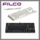 斐尔可Filco 87圣手/忍者二代游戏机械键盘 黑茶青红轴全键无冲