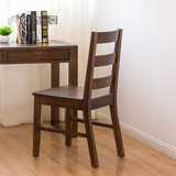 纯实木餐椅进口橡木书桌椅子餐桌实木椅子办公椅简约现代特价家具