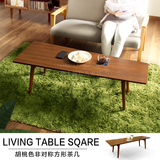 新款日式胡桃色简约实木茶几小户型客厅创意折叠茶几榻榻米小桌子