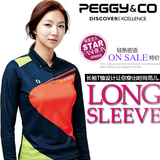 韩国正品代购 PEGGY&CO/佩极酷 羽毛球服 男女长袖 限量限时特价