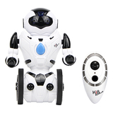智能遥控机器人早教充电玩具小二平衡独轮车跳舞对战儿童电动礼物