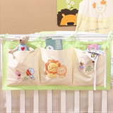 布挂袋收纳袋子杂物袋多功能婴儿床头挂袋宝宝床奶瓶袋尿包
