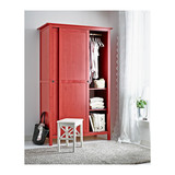 宜家IKEA 专业代购    汉尼斯 双滑门衣柜, 大衣柜 储物柜 衣物柜