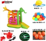 出口 加厚充气蹦床室内家用小型婴儿童游乐园玩具设备城堡淘气堡