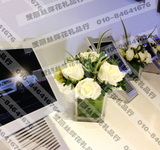 会议小桌花鲜花商务宴会签到桌鲜花酒店花艺北京鲜花速递花店送花