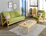 北欧日式简易休闲小户型布艺沙发拆洗单人双人客厅家具卧室沙发椅