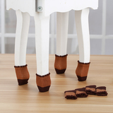 日本COGIT桌椅子脚套布艺桌椅脚垫桌脚椅脚保护垫地板凳脚垫16枚